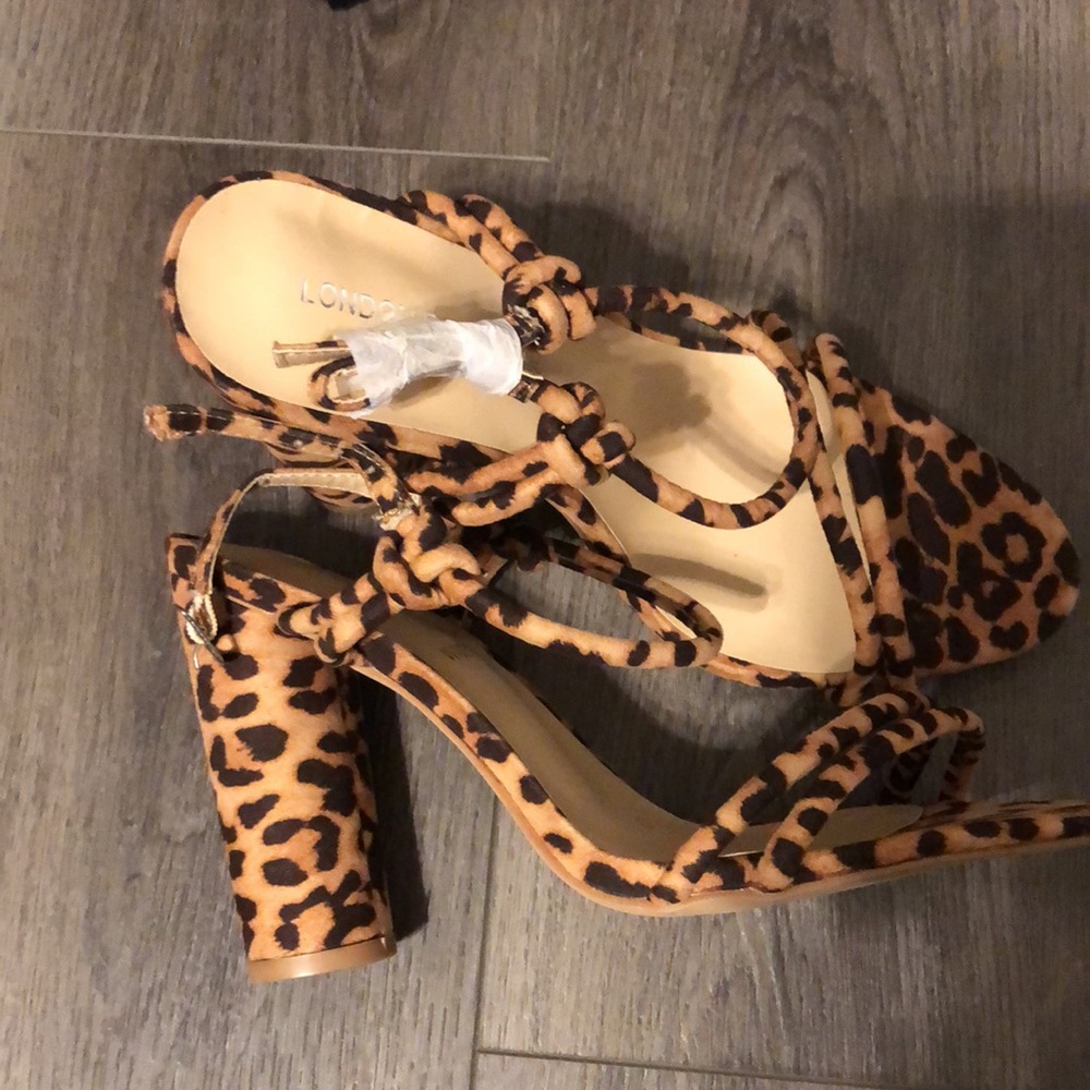 Leopard Print Heels - image 2